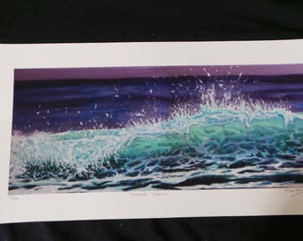 Emerald dreams limited edition  giclee print signed and numbered