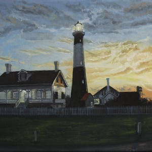 Tybee Lighthouse  signed limited edition giclee print