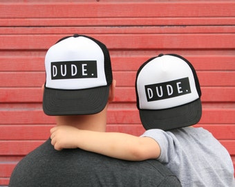 Adult Dude Trucker Hat