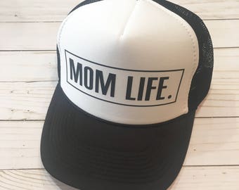 Adult Mom Life Trucker Hat