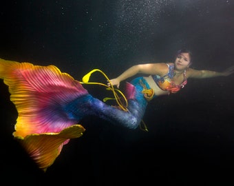 Swimable Silicone Mermaid tail ( Fairy style)