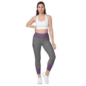 Dragon boat leggings with pockets