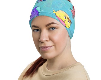 Hungry Narwal Neck Gaiter