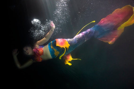 Colas de sirena para nadar para niñas Traje de Costa Rica