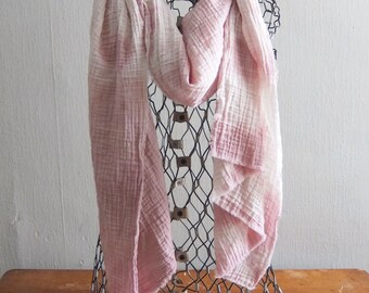 Organic Shibori Gauze Scarves