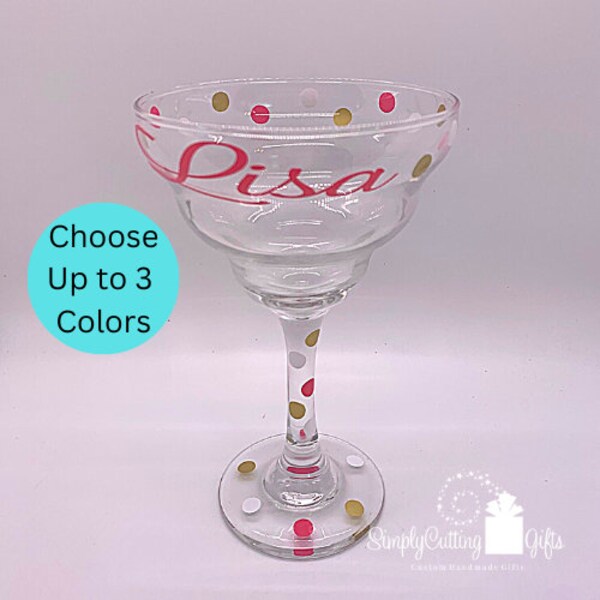 Personalized Margarita Glass Etsy