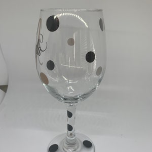 Personalized 30th Birthday Wine Glass, 30th Birthday Glass, 30th Birthday, 30th Birthday Gift, 30th birthday party, Birthday, Birthday Girl image 7