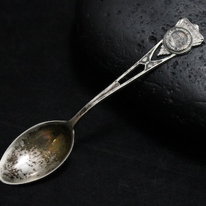 Vintage Sterling Silver St. Augustine Florida Oldest House Souvenir Spoon, Florida Spoon, St Augustine Collectible Sterling Spoon