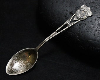 Vintage Sterling Silver St. Augustine Florida Oldest House Souvenir Spoon, Florida Spoon, St Augustine Collectible Sterling Spoon