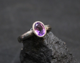 Sterling Silver Colored CZ Rings