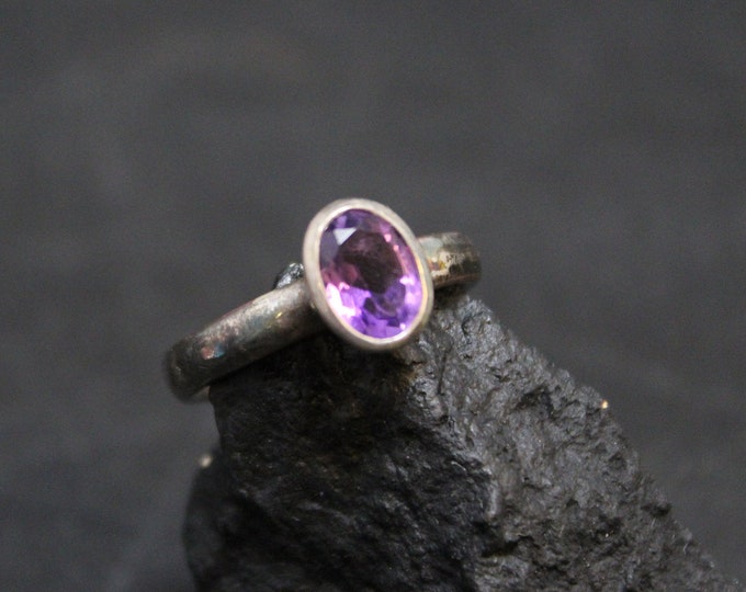 Sterling Silver Colored CZ Rings