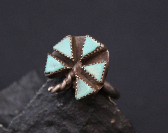 Sterling Silver Turquoise Ring, Ring, Sterling Silver Ring, Jewelry
