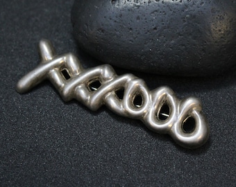 Sterling Silver X and O Brooch, Sterling Silver X and O Pin, Sterling Xs and Os, Valentines Day Jewelry, Valentines Day Gift, Valentine
