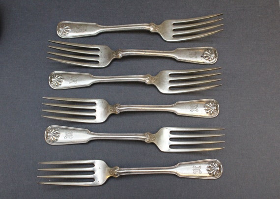 Set of 6 Sterling Silver Tiffany \u0026 Co 