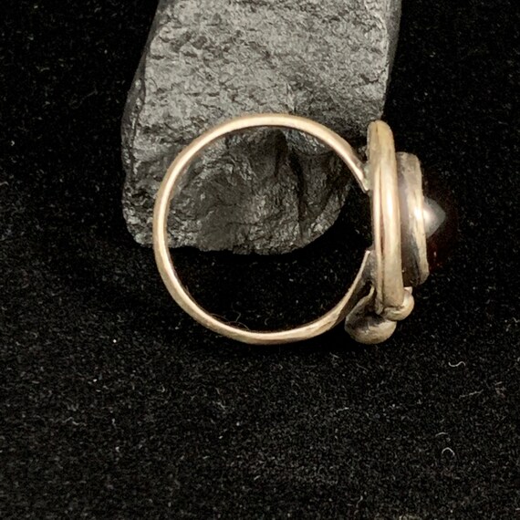 Extra Small Ring, Oval Gemstone Set in 925 Sterli… - image 5