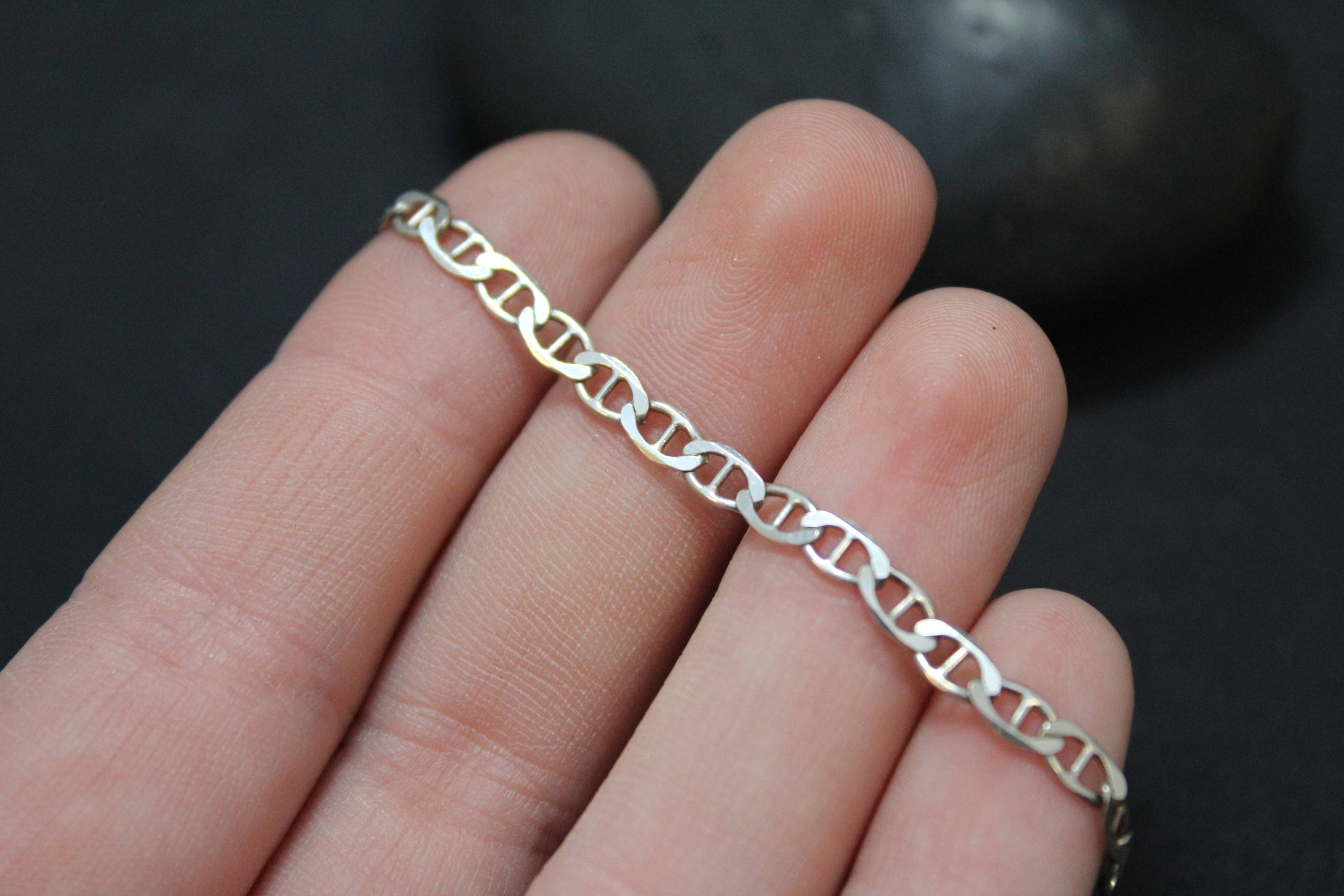 Sterling silver gucci link bracelet deals