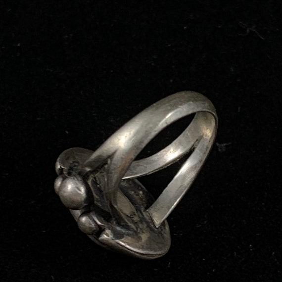 Extra Small Ring, Oval Gemstone Set in 925 Sterli… - image 6