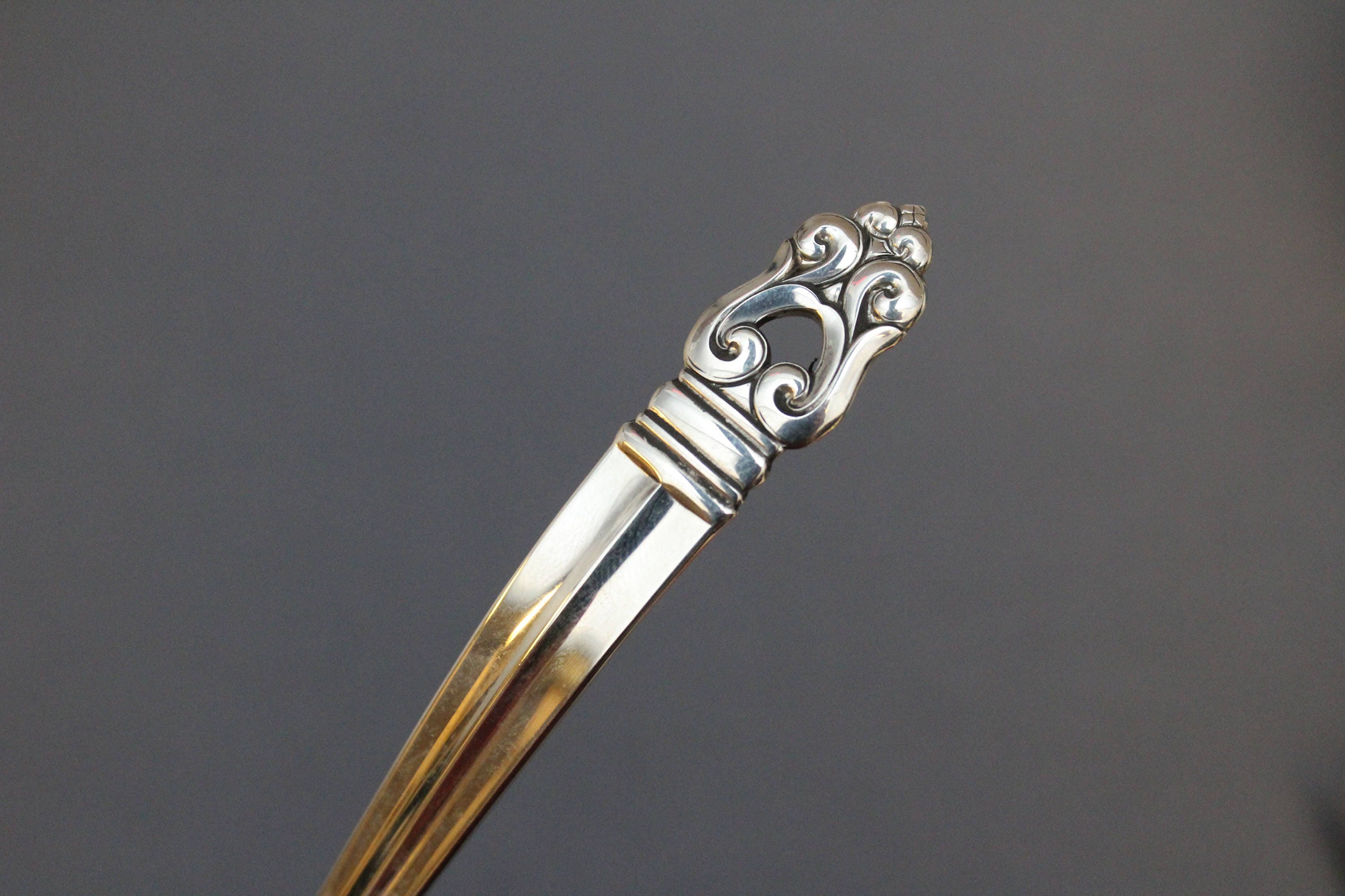 Sterling Silver Royal Danish by International Sterling Gravy Ladle