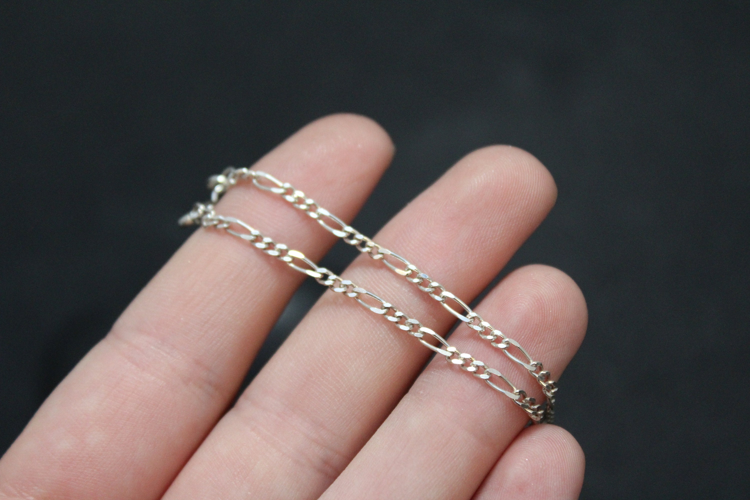 figaro link anklet