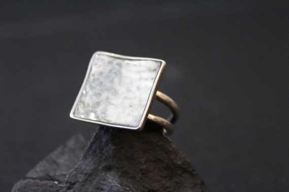 Sterling Silver Retired Designer Silpada Hammered… - image 1