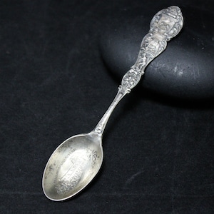 Vintage Sterling Silver Summit of Pikes Peak Colorado Souvenir Spoon, Sterling Colorado Spoon, Mountain Spoon, Pikes Peak Souvenir Spoon