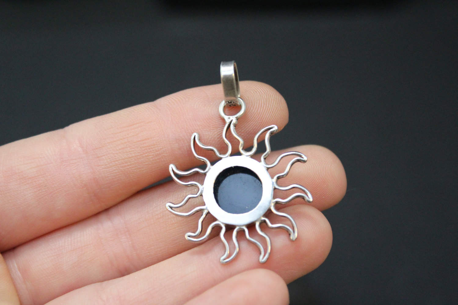 Hippie on sale sun necklace