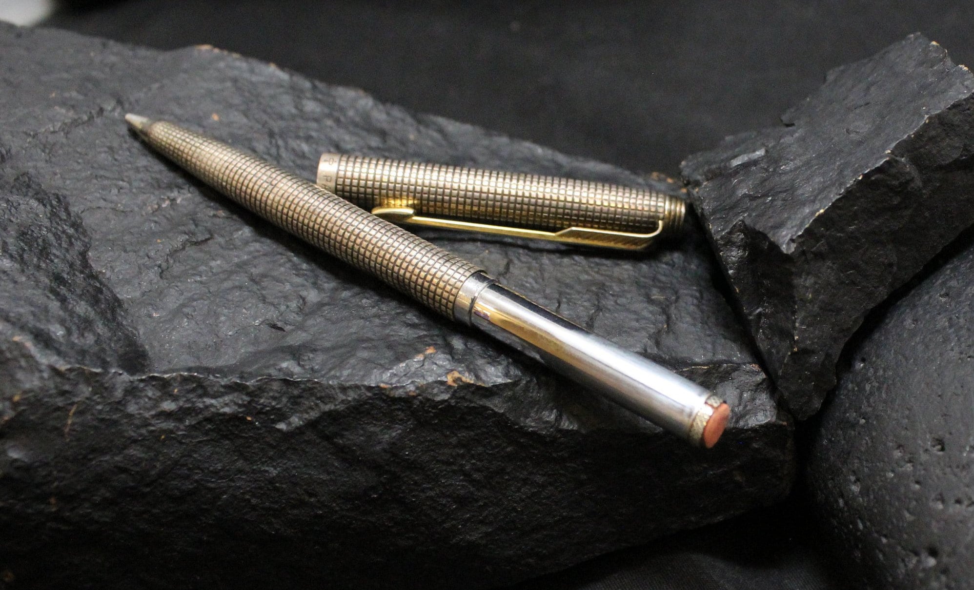 Sterling Lead Pencil With Gold Toned Arrow Handle, Twisting Sterling