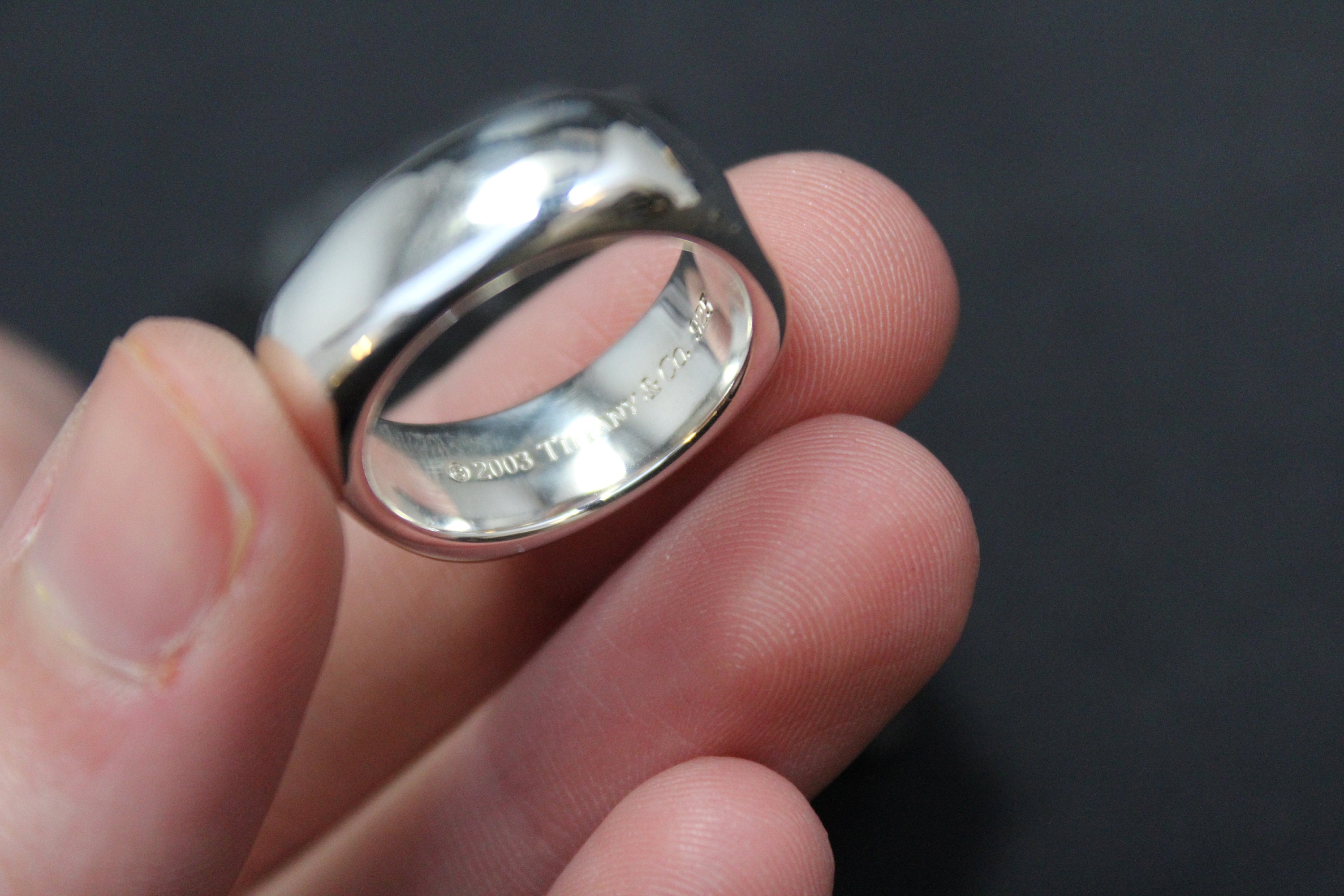 Tiffany square shop ring