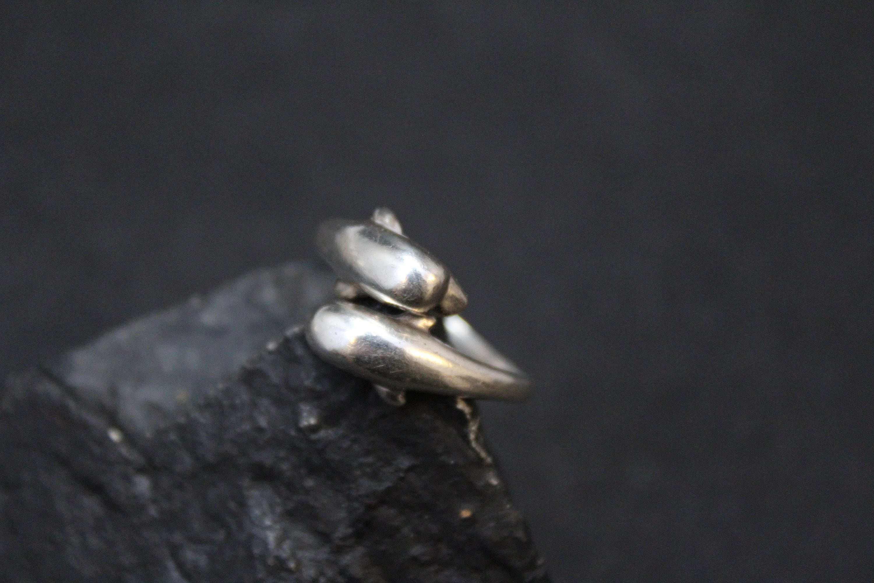 Sterling Silver Dolphin Wrap Ring, Dolphin Ring, Sterling Silver ...