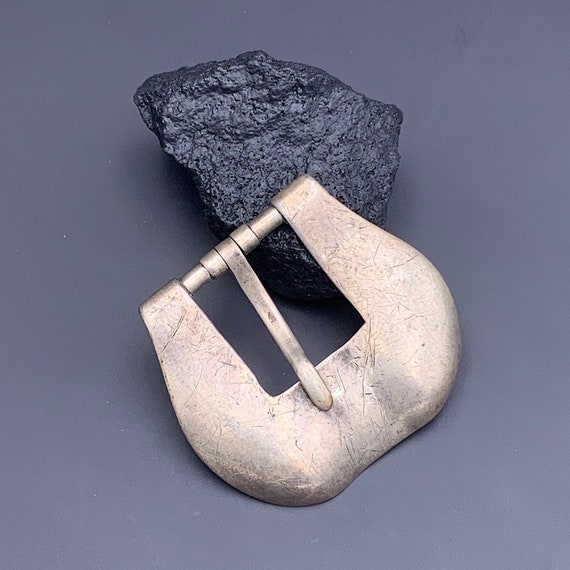 Early Georg Jensen Vintage Sterlng Silver Belt Buckle, Georg Jensen Belt Buckle for Antique Collector