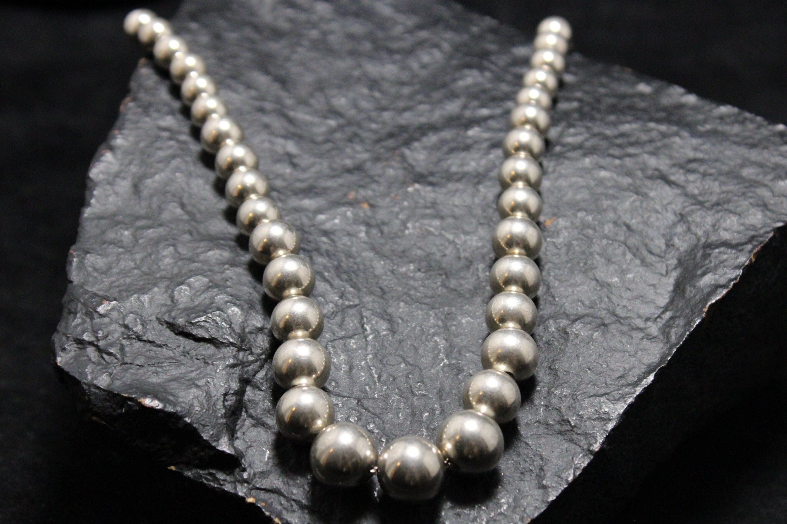 Tiffany Hardwear Freshwater Pearl Necklace in Sterling Silver