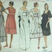 Vogue's Basic Design 2553; ca. 1971; Misses' Dress and Shawl. High-waisted dress in four lengths has fitted, self or contrast bodice.