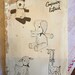 Butterick 2343 Stuffed Panda, Elephant, Lamb and Giraffe Used, 10-17" tall
