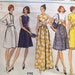 Vogue's Basic Design 2702; ca. 1972; Misses' Dress. Dress with self or contrast fitted bodice has jewel neckline. Size14