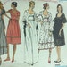 Vogue's Basic Design 2553; ca. 1971; Misses' Dress and Shawl. High-waisted dress in four lengths has fitted, self or contrast bodice.