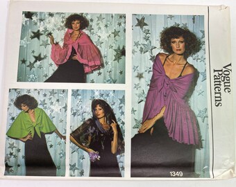Vogue Patterns, 1349, Uncut, One Size
