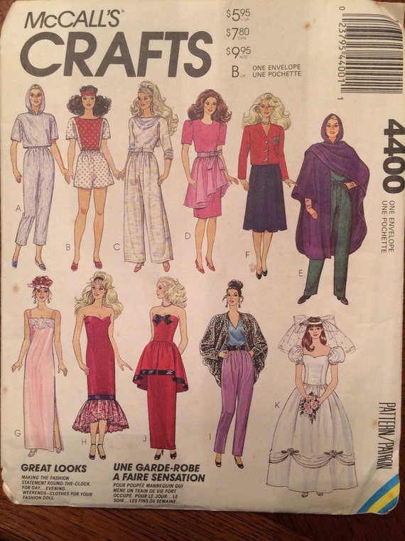 Mccalls barbie patterns new arrivals