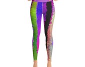 Nina Yoga Leggings -Premium Active Buttery Soft Workout Leggings -Gift - Athletic - Running - Fitness - Activewear - Gift for her - Pop