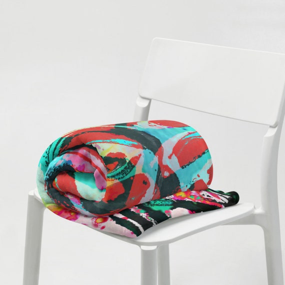 Clizia 3 Throw Blanket