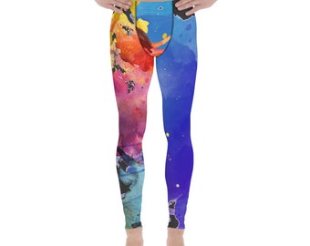 Mens Leggings | Workout Leggings | Festival Leggings | Running Leggings | Mens Pants | Printed Leggings | Training Pants | Men’s Activewear