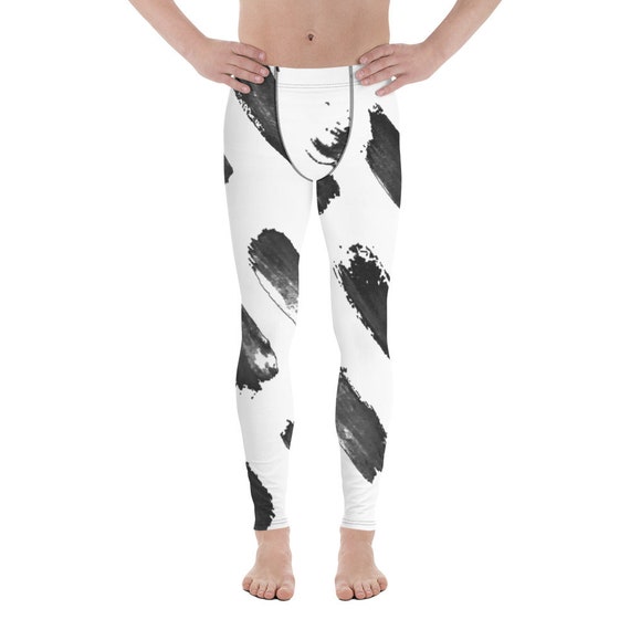 Painted Leggings | Mens Leggings | Workout Leggings | Fitness Leggings | Athletic Leggings | Activewear for Men | Yoga Pants | Yoga Gifts