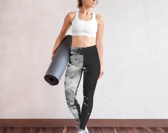 All Over Print Leggings | Yoga Pants | Soft Casual Leggings | Leggings for Women | Exercise Leggings | Fitness Workout Leggings | Women Gift