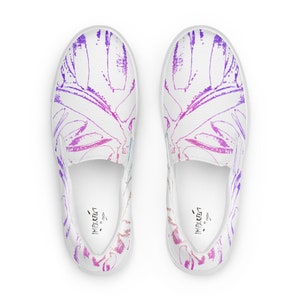 Pop slip-on canvas shoes | Casual Slip On Shoes | Graphic Shoes | Artistic Shoes | Unique Print Shoes | Clizia Shoes | Casual Women