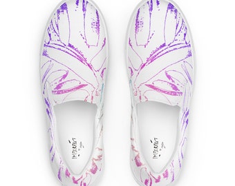 Pop slip-on canvas shoes | Casual Slip On Shoes | Graphic Shoes | Artistic Shoes | Unique Print Shoes | Clizia Shoes | Casual Women