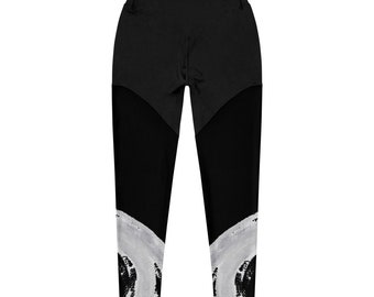 Sports Leggings | Yoga Pants | Printed Workout Leggings | Gym Exercise Leggings | Custom Compression Leggings | Stretch Leggings with Pocket