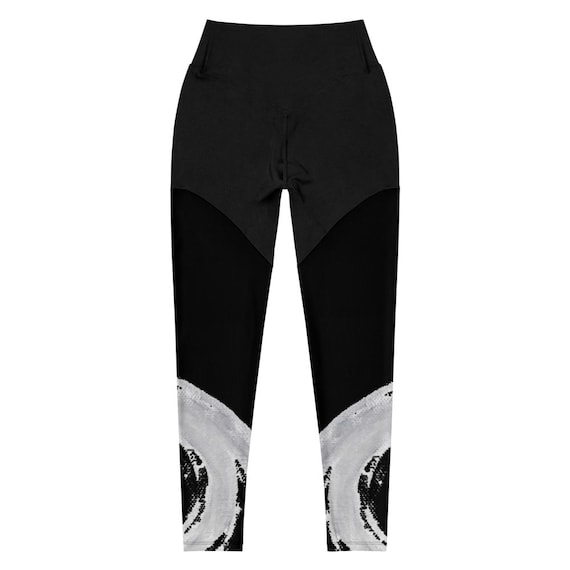 Sports Leggings | Yoga Pants | Printed Workout Leggings | Gym Exercise Leggings | Custom Compression Leggings | Stretch Leggings with Pocket