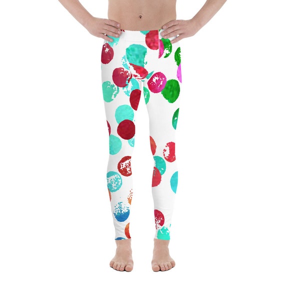 Mens Leggings | Patterned Leggings | Activewear Leggings | Yoga Pants | Casual Athletic Leggings | Running Leggings | Stretch Leggings