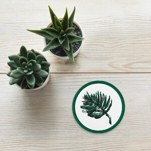 Natur gestickter Aufnäher | Natur Patch Aufnäher zum aufbügeln/aufnähen Applikation für Kleidung Jacke Jeans Rucksack | Natur Abzeichen | Dekoratives Handwerk