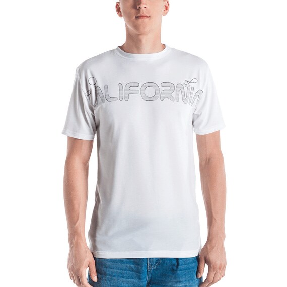 CALIFORNIA B&W - Men's T-shirt