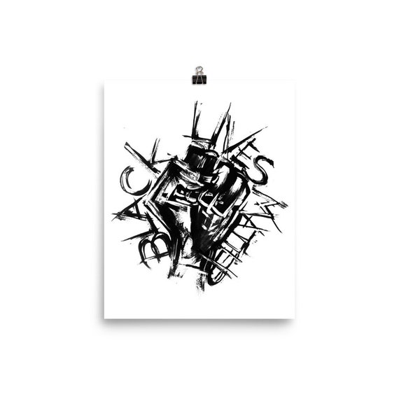 BLACK LIVES MATTER Photo paper poster